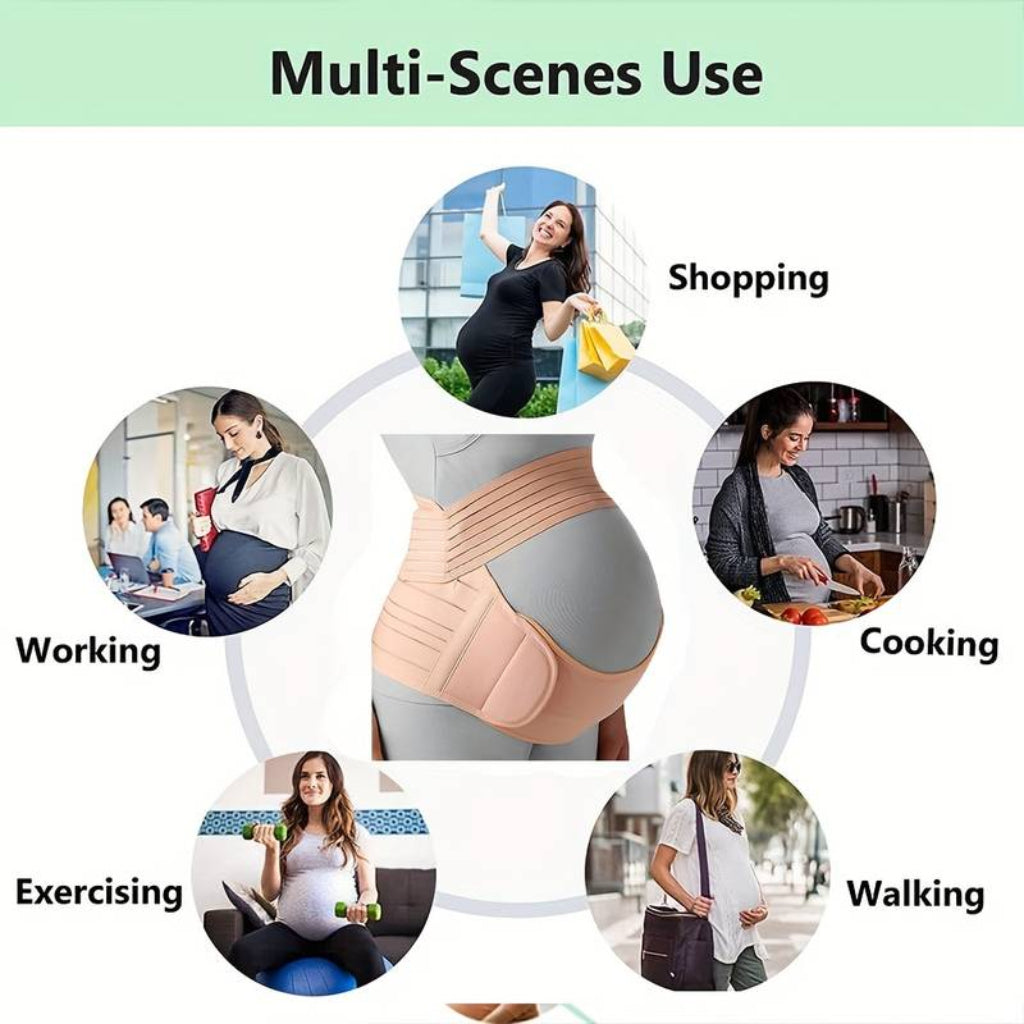 3-in-1 Pregnancy Back Support Belt