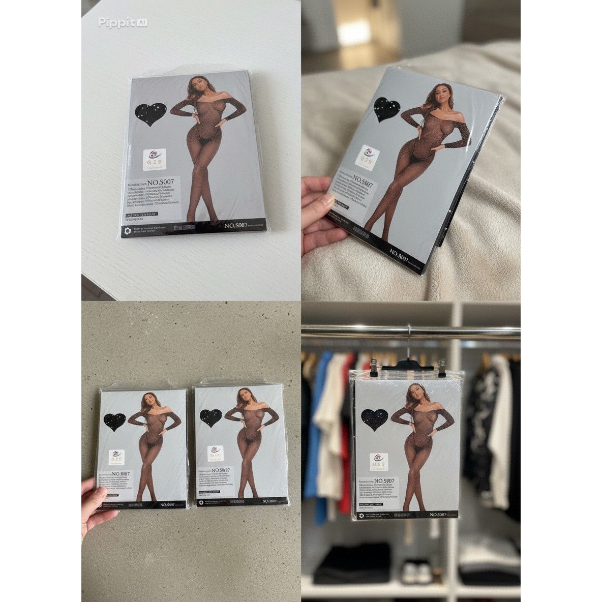 Women's fishnet bodystocking lingerie