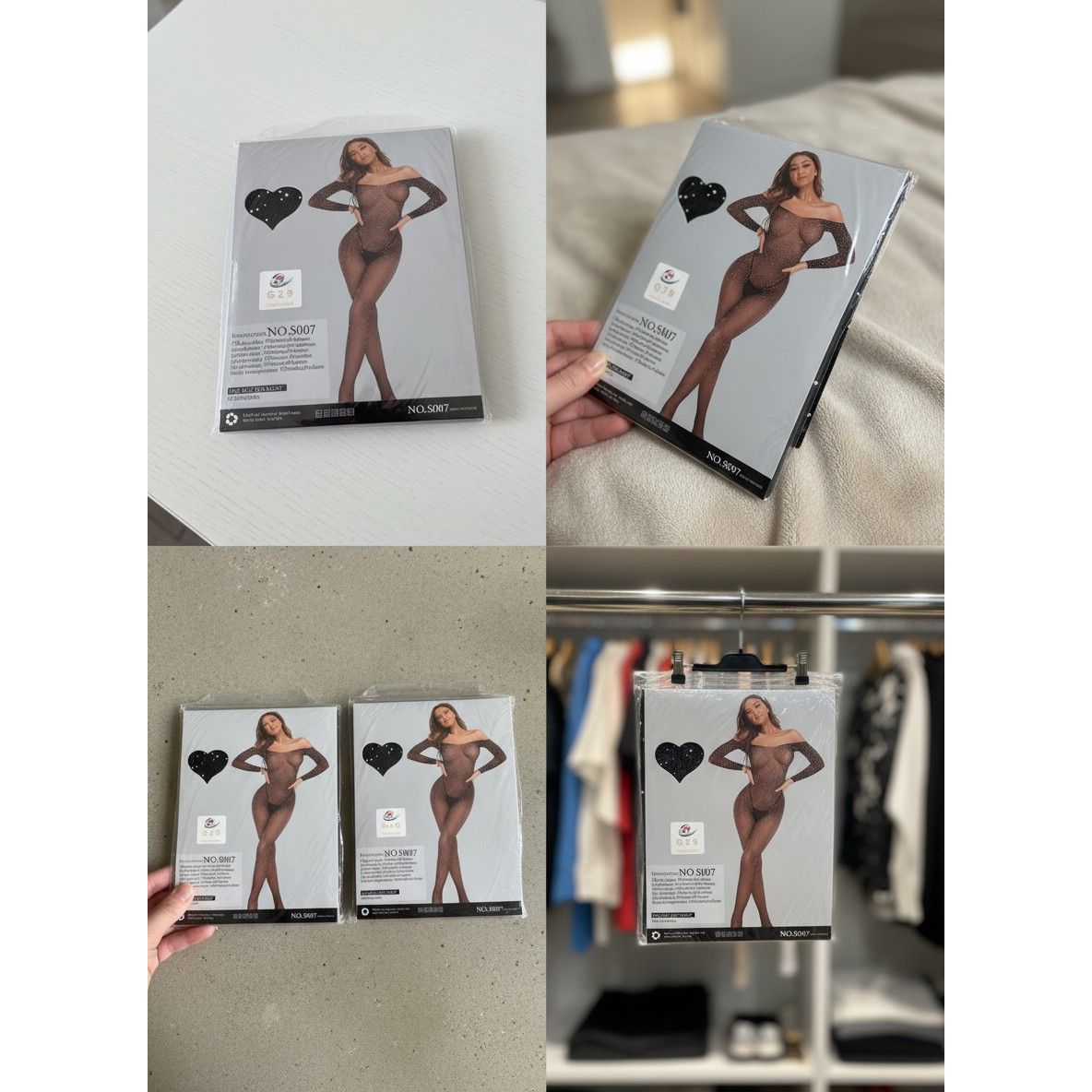 Women's fishnet bodystocking lingerie